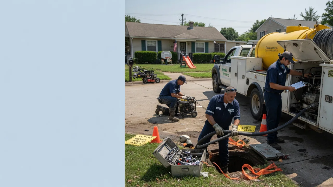 Septic Tank Pumping in Voorhees, NJ near me
